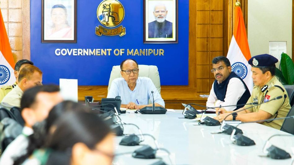 Manipur Cabinet reviews key policies; CM Khemchand Singh reiterates 'people-centric governance' Manipur Cabinet reviews key policies; CM Khemchand Singh reiterates 'people-centric governance'
