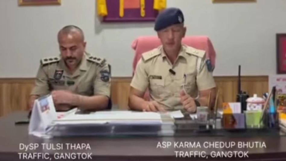 Gangtok Traffic Police warn public against fake WhatsApp e-challan APK scam Gangtok Traffic Police warn public against fake WhatsApp e-challan APK scam