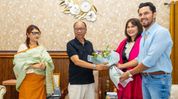 Randeep Hooda appeals for peace in Manipur during meeting with Chief Minister Randeep Hooda appeals for peace in Manipur during meeting with Chief Minister
