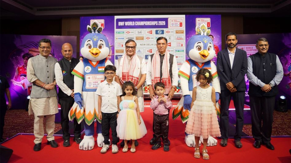 Himanta Biswa Sarma unveils mascot, anthem for BWF World Championships 2026 Himanta Biswa Sarma unveils mascot, anthem for BWF World Championships 2026