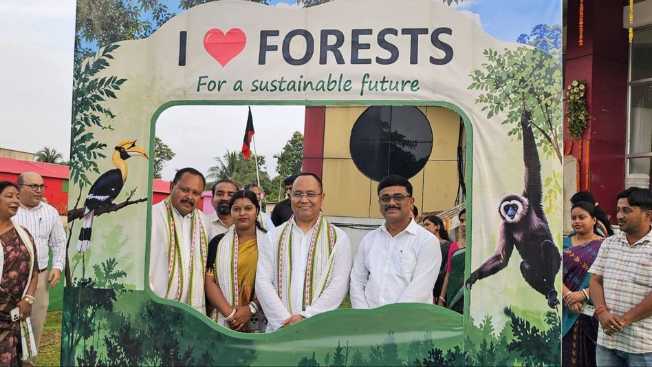 Tripura forest minister calls for focus on sapling survival, highlights steps to curb human-elephant conflict Tripura forest minister calls for focus on sapling survival, highlights steps to curb human-elephant conflict