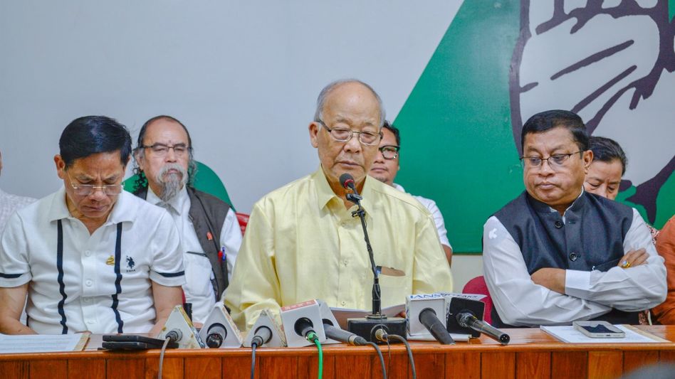 Former Manipur CM Ibobi Singh slams BJP over exam paper leaks, says state lacks Education Minister Former Manipur CM Ibobi Singh slams BJP over exam paper leaks, says state lacks Education Minister