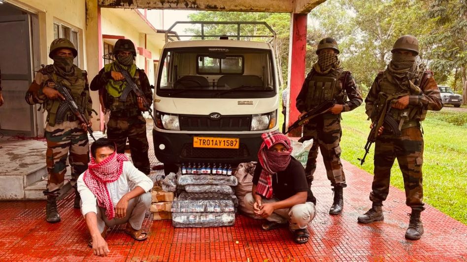 Assam Rifles, customs seize contraband worth Rs 2.24 lakh in Tripura; two held Assam Rifles, customs seize contraband worth Rs 2.24 lakh in Tripura; two held