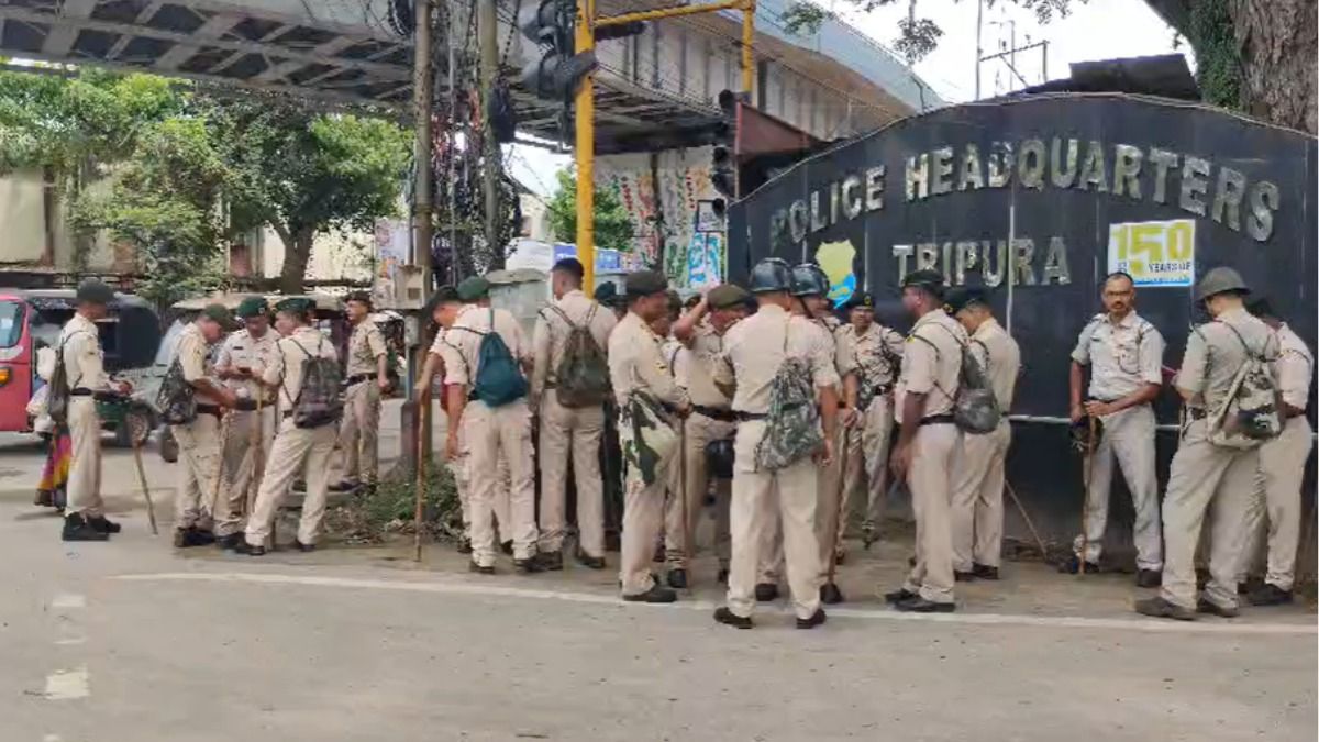 'Judicial Inquiry Must': Tripura opposition demands probe into DGP Anurag Dhankhar's death