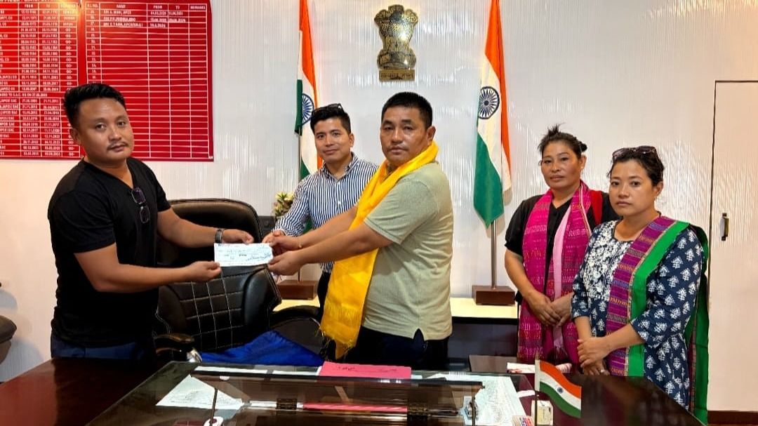 Chakma organisations donate Rs 72,751 to Arunachal CM Relief Fund for flood victims