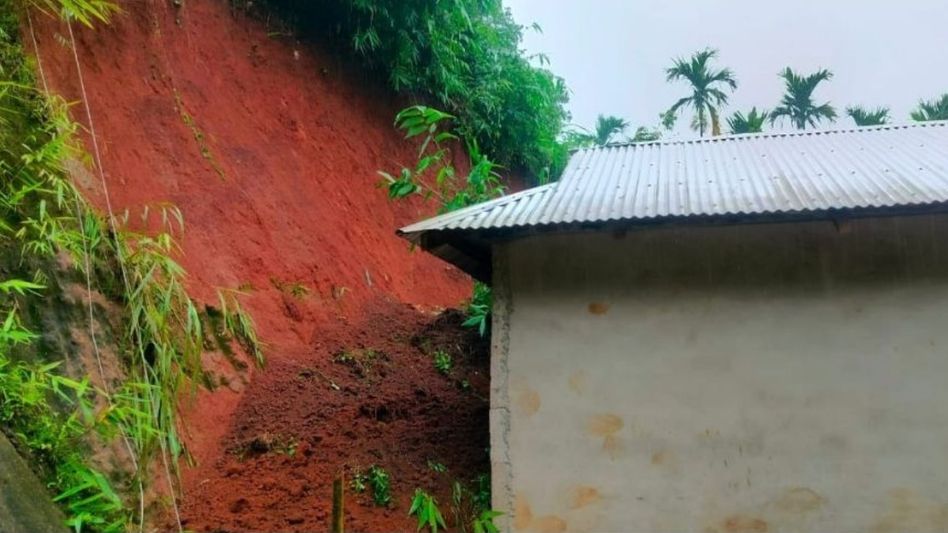 Meghalaya minor killed, three injured as landslide triggered by heavy rain hits Mawhati village Meghalaya minor killed, three injured as landslide triggered by heavy rain hits Mawhati village