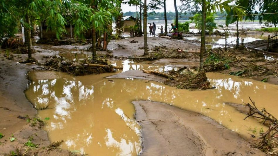 Assam floods affect over 3.62 lakh people across 16 districts; death toll rises to five Assam floods affect over 3.62 lakh people across 16 districts; death toll rises to five