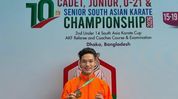 Arunachal’s Khyoda Talik wins team Kata Gold at South Asian Senior Karate Championships 2026 Arunachal’s Khyoda Talik wins team Kata Gold at South Asian Senior Karate Championships 2026