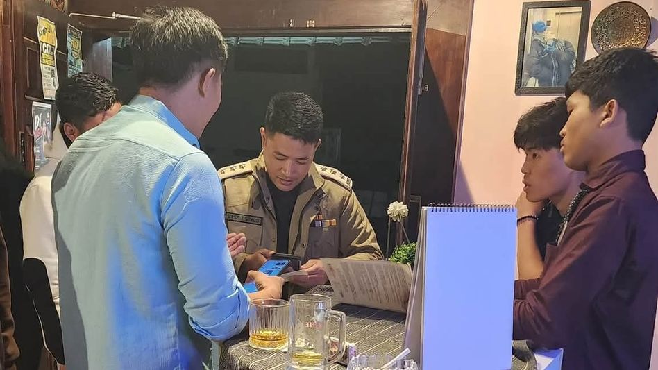 Arunachal's Tawang Police conduct intensive night patrolling across township Arunachal's Tawang Police conduct intensive night patrolling across township