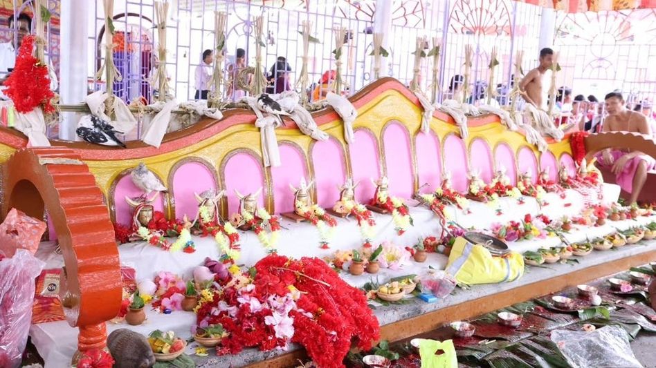 7-day Kharchi Puja begins in Tripura; CM Saha vows to preserve heritage while boosting religious tourism 7-day Kharchi Puja begins in Tripura; CM Saha vows to preserve heritage while boosting religious tourism