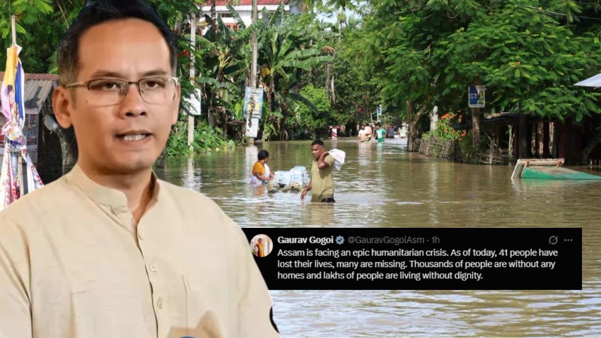 'Epic humanitarian crisis': Gaurav Gogoi alleges delay in Assam flood relief