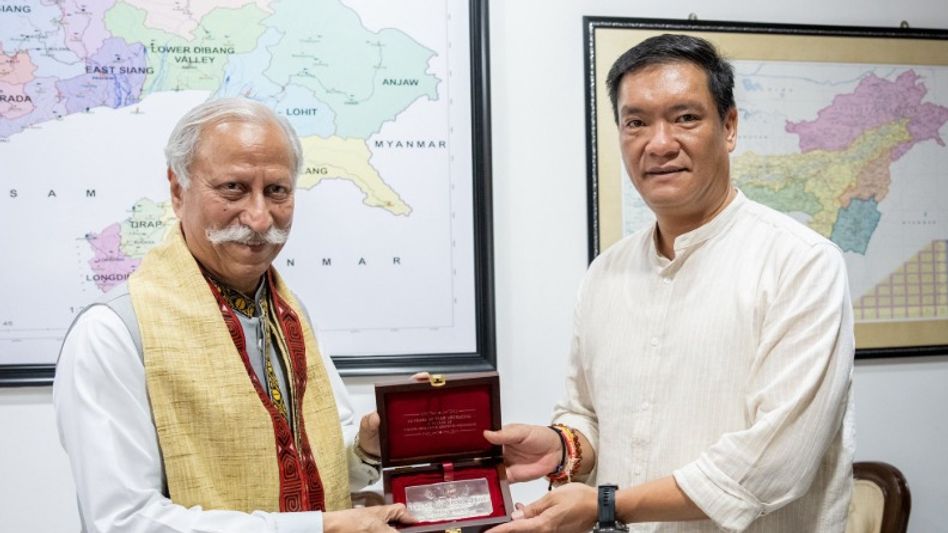 Pema Khandu meets Governor, marks decade of team Arunachal’s Public Service Pema Khandu meets Governor, marks decade of team Arunachal’s Public Service