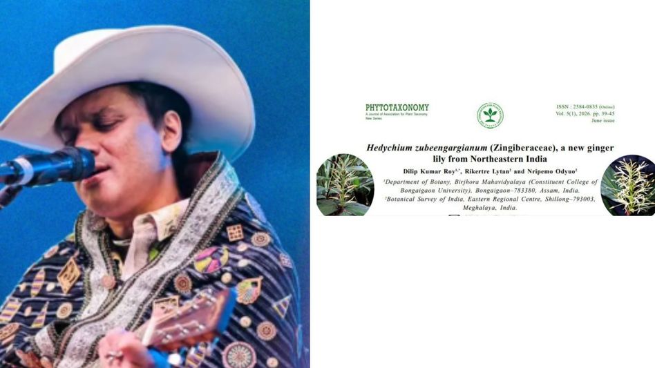 Scientists name new ginger lily 'Hedychium zubeengargianum' after Zubeen Garg Scientists name new ginger lily 'Hedychium zubeengargianum' after Zubeen Garg