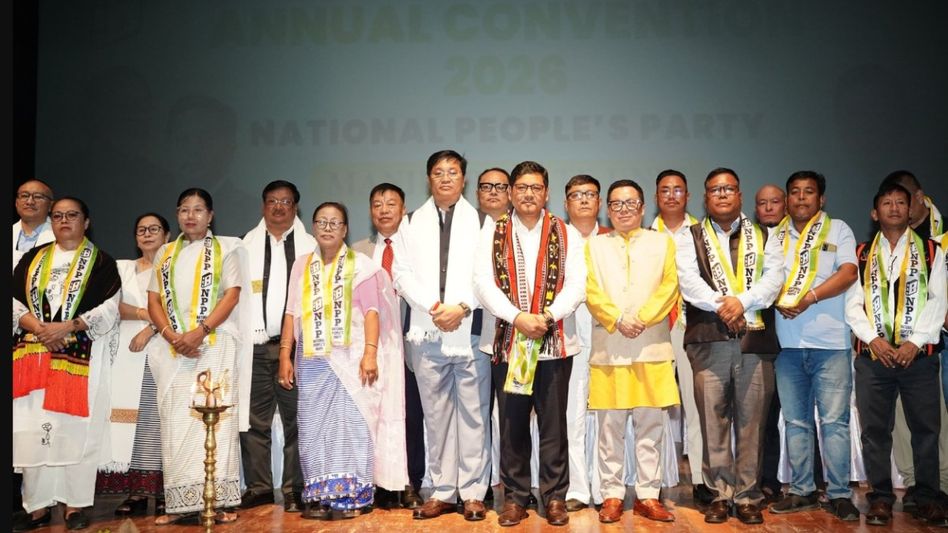 Meghalaya CM reaffirms NPP's commitment to peace and development at Imphal convention Meghalaya CM reaffirms NPP's commitment to peace and development at Imphal convention