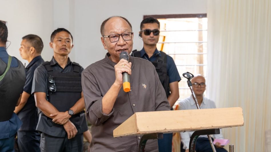 Manipur CM pushes education infrastructure, inaugurates library and reviews school projects Manipur CM pushes education infrastructure, inaugurates library and reviews school projects