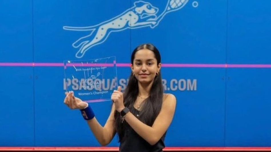 Anahat Singh becomes first Indian to win World Junior Squash Championship Anahat Singh becomes first Indian to win World Junior Squash Championship