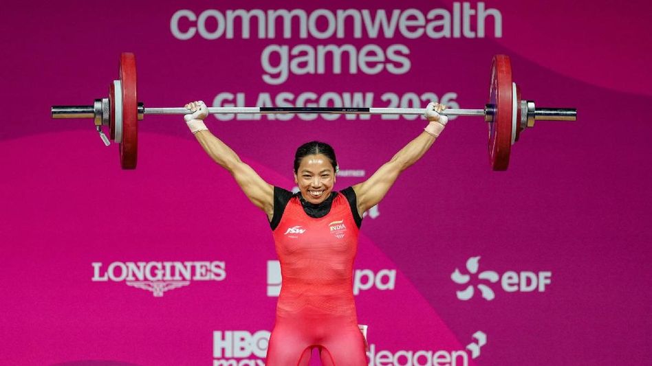 Mirabai Chanu wins India's first gold at CWG 2026 with record-breaking lift Mirabai Chanu wins India's first gold at CWG 2026 with record-breaking lift