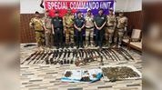 Manipur police recover 29 firearms, large cache of ammunition in Imphal East search operation Manipur police recover 29 firearms, large cache of ammunition in Imphal East search operation