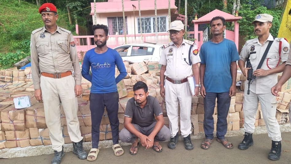 Yaba consignment from Mizoram busted in Assam's Sribhumi; three held Yaba consignment from Mizoram busted in Assam's Sribhumi; three held