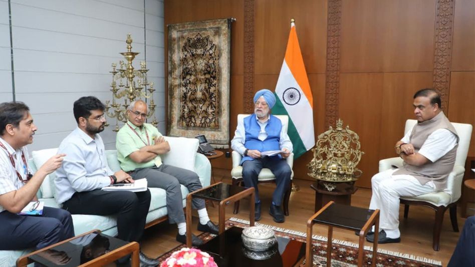 Assam CM, Union Petroleum Minister review key energy projects, discuss sector growth Assam CM, Union Petroleum Minister review key energy projects, discuss sector growth
