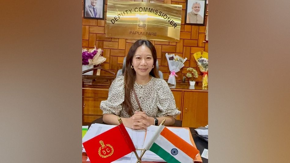 IAS officer Hage Mamu takes charge as Papum Pare Deputy Commissioner IAS officer Hage Mamu takes charge as Papum Pare Deputy Commissioner