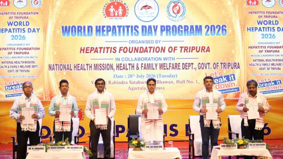 Tripura CM calls for collective action to build Hepatitis-free state on World Hepatitis Day Tripura CM calls for collective action to build Hepatitis-free state on World Hepatitis Day