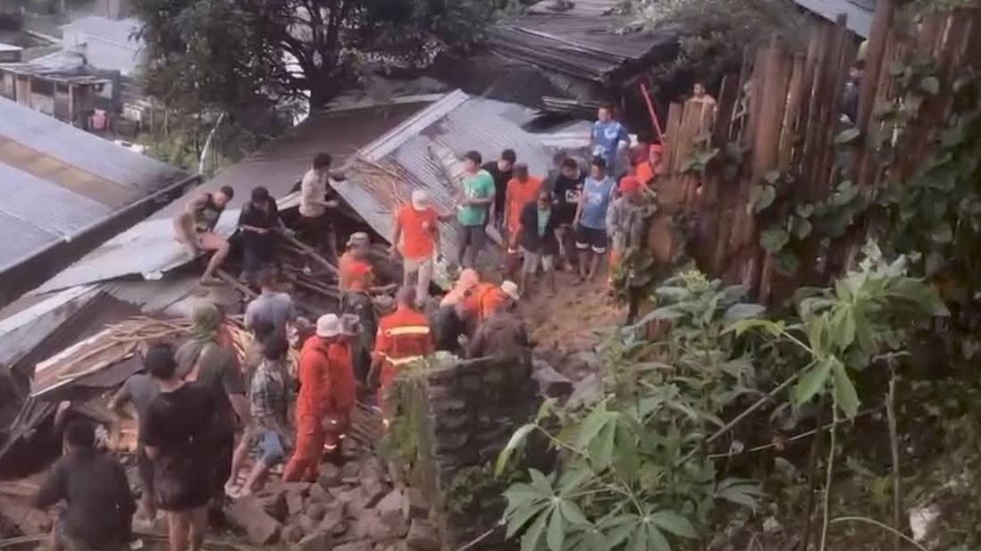 Two brothers killed in landslide, mother injured in Nagaland's Mokokchung