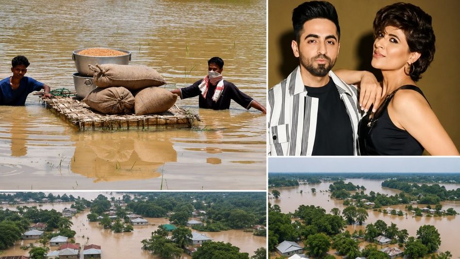 Actor Ayushmann Khurrana, Tahira Kashyap contribute to Assam CM's flood relief fund Actor Ayushmann Khurrana, Tahira Kashyap contribute to Assam CM's flood relief fund