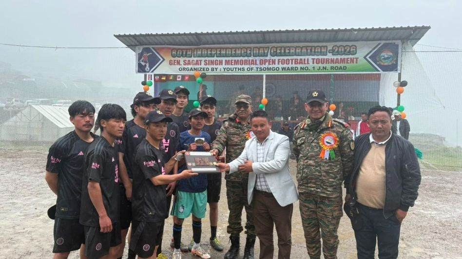 Indian Army, Youth Committee launch Gen Sagat Singh High-Altitude Football Tournament at 13,000 ft in Sikkim Indian Army, Youth Committee launch Gen Sagat Singh High-Altitude Football Tournament at 13,000 ft in Sikkim