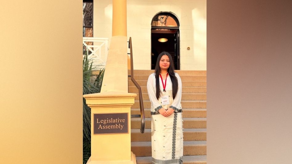 Meghalaya student represents India at Commonwealth Youth Parliament in Australia Meghalaya student represents India at Commonwealth Youth Parliament in Australia