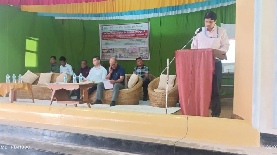 Meghalaya charts roadmap to develop West Khasi Hills as Muga seed cocoon hub Meghalaya charts roadmap to develop West Khasi Hills as Muga seed cocoon hub