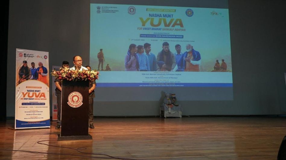 Manipur CM urges youth to stay drug-free at launch of anti-narcotics campaign Manipur CM urges youth to stay drug-free at launch of anti-narcotics campaign