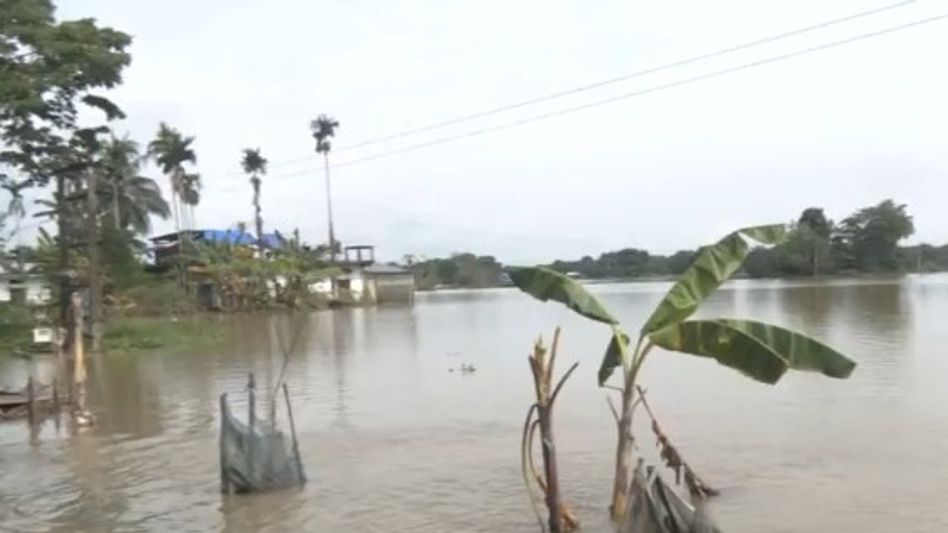 Over 60,000 people still affected by floods in Assam's Sivasagar as families remain displaced Over 60,000 people still affected by floods in Assam's Sivasagar as families remain displaced