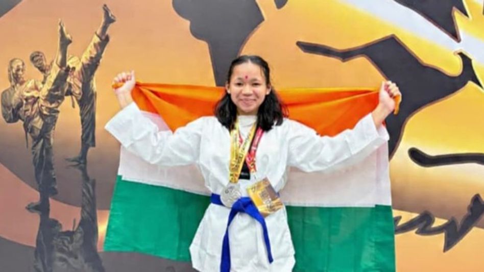 Assam's Rairoop Khakhlari wins silver at International Taekwondo Championship in Thailand Assam's Rairoop Khakhlari wins silver at International Taekwondo Championship in Thailand