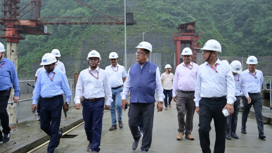 Lower Subansiri Dam releasing 3,800 cumecs under safe operation: Assam Minister Ranoj Pegu Lower Subansiri Dam releasing 3,800 cumecs under safe operation: Assam Minister Ranoj Pegu