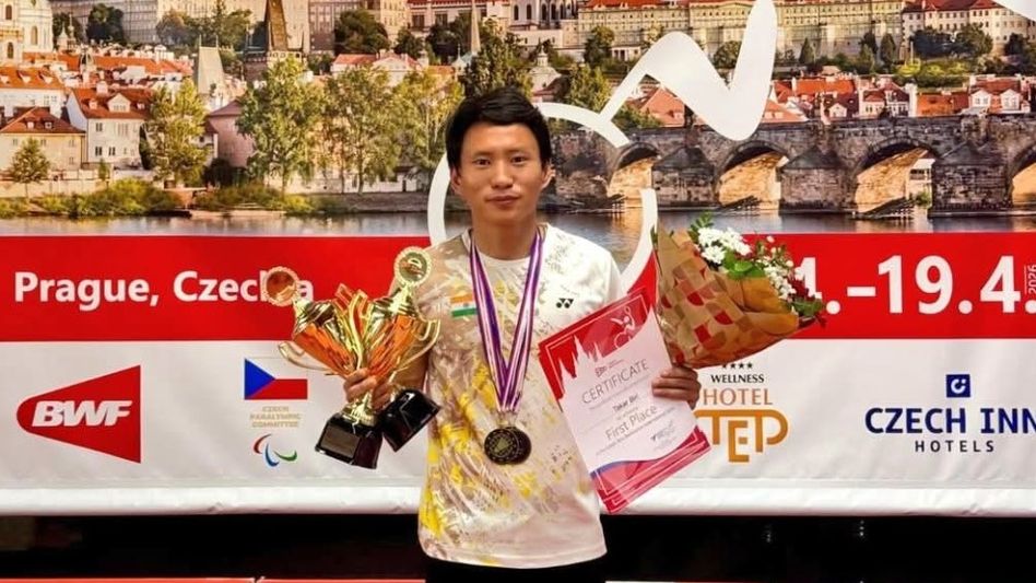 Arunachal's Biri Takar wins gold, bronze at Brazil Para Badminton International 2026 Arunachal's Biri Takar wins gold, bronze at Brazil Para Badminton International 2026