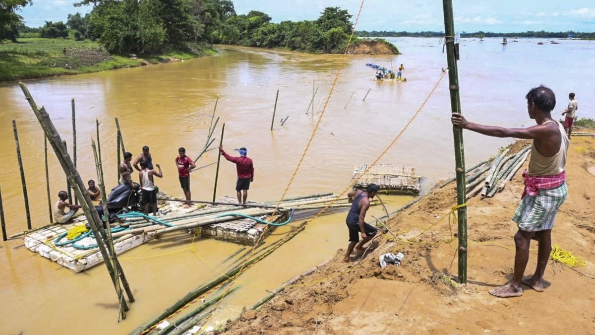 Assam floods: Death toll stands at 87 as affected population drops to 1.28 lakh