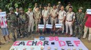 Assam: Drugs worth Rs 28 crore seized in Cachar, 3 suspected traffickers arrested Assam: Drugs worth Rs 28 crore seized in Cachar, 3 suspected traffickers arrested
