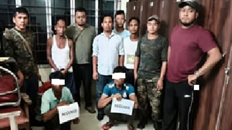 Meghalaya forest department seizes elephant tusks, pangolin Scales in Ri Bhoi; 4 arrested Meghalaya forest department seizes elephant tusks, pangolin Scales in Ri Bhoi; 4 arrested