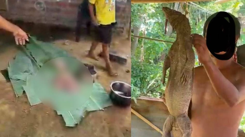 Assam: Three arrested for Monitor Lizard poaching in Sonapur Assam: Three arrested for Monitor Lizard poaching in Sonapur