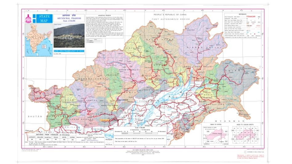 India formally identifies 27 places in Arunachal on official map amid China's renaming claims India formally identifies 27 places in Arunachal on official map amid China's renaming claims