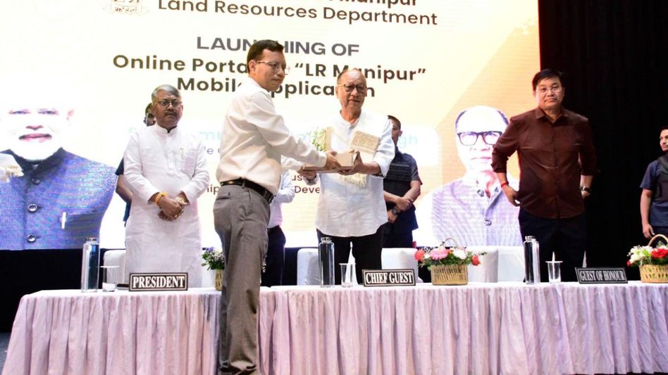 Manipur launches eight land portals, app to digitise 50-year-old records Manipur launches eight land portals, app to digitise 50-year-old records
