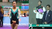 Manipur's Ariha Pangambam becomes first Indian to win senior women's aerobic gymnastics Asian title Manipur's Ariha Pangambam becomes first Indian to win senior women's aerobic gymnastics Asian title