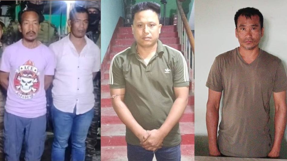 Manipur: Five insurgent cadres arrested in Bishnupur, Imphal West on charges of extortion activities Manipur: Five insurgent cadres arrested in Bishnupur, Imphal West on charges of extortion activities