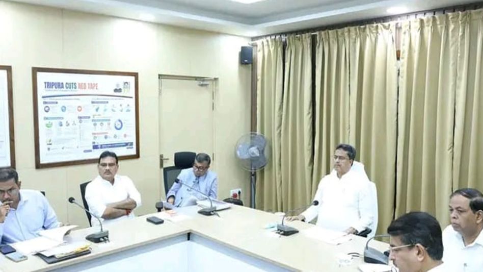 Tripura CM reviews power, infrastructure projects at high-level meeting Tripura CM reviews power, infrastructure projects at high-level meeting