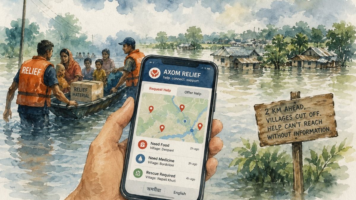 Two kilometres from help: How Assam’s young techies tried to bridge a flood relief gap
