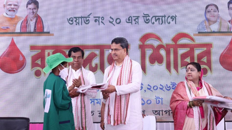 Tripura CM lauds blood donation camp, calls voluntary donation a commitment to humanity Tripura CM lauds blood donation camp, calls voluntary donation a commitment to humanity