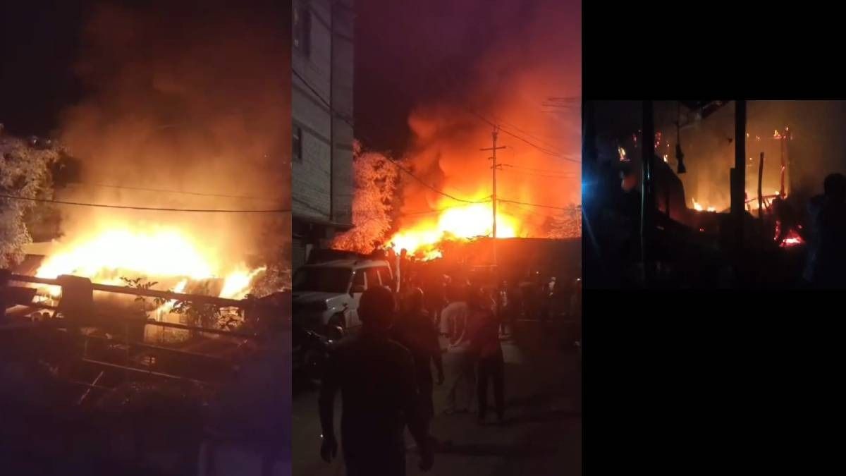 Manipur: Four houses gutted in Kangpokpi fire, property worth Rs 1.35 crore destroyed