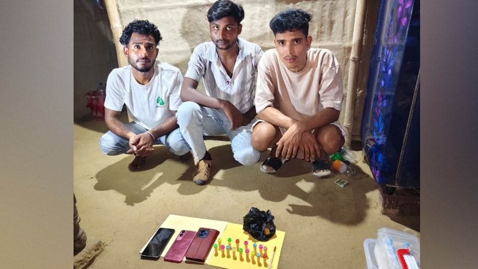 Three drug peddlers arrested in Assam's Morigaon, suspected heroin seized Three drug peddlers arrested in Assam's Morigaon, suspected heroin seized