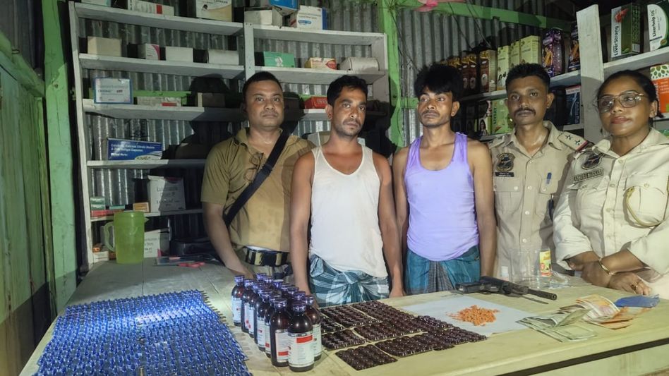 Assam's Dhubri Police raid unauthorized medical shop, arrest alleged drug peddler; psychotropic tablets seized Assam's Dhubri Police raid unauthorized medical shop, arrest alleged drug peddler; psychotropic tablets seized